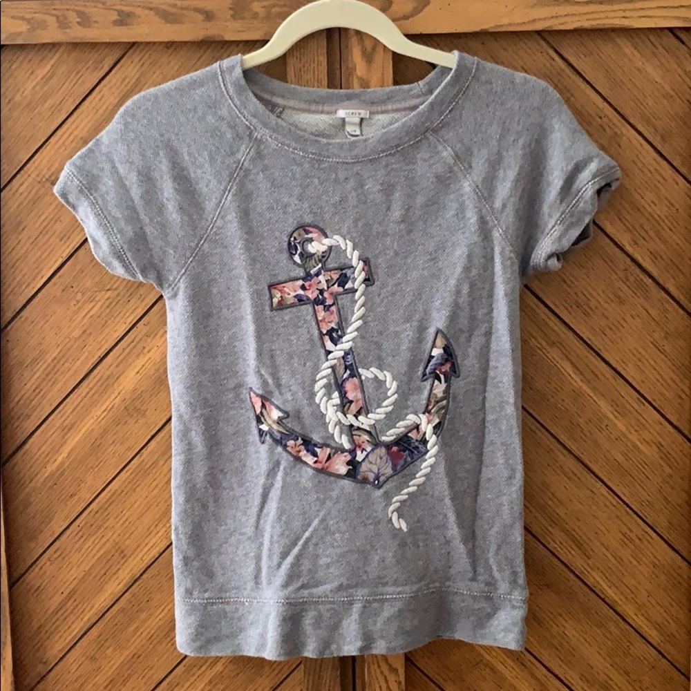 J.Crew anchor short sleeve shirt